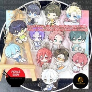 BLUE LOCK ver BABY ACTIVE keychain printed with kaiser nagi kurona hiori reo anime chibi mica acryli