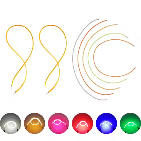 Led Soft Filament Diode Filament DC3V 38/60/80/95/125/130/145/185/200/255/300/360/450/460MM Edison B