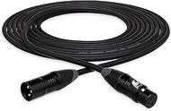 HOSA DMX-415 XLR3M to XLR3F DMX Cable, 15-Feet