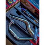 Y15ZR / LC135 EXHAUST OPEN GL RACING CARBON DESIGN