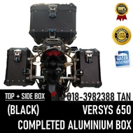VERSYS 650 ALUMINIUM TOP BOX SIDE BOX 2011 2012 2013 2014