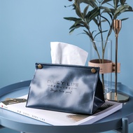 DZG Dining Kitchen ZA1 S1 Leather Tissue Cover Living Room Dining Room Tissue Box