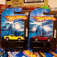 HOTWHEELS ORIGINAL CORVETTE C6*MINT* RED&YELLOW   OLD MUSCLE CARD COLLECTOR DIECAST MODEL