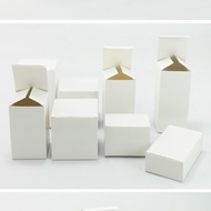 10pcsWhite paper box 5.5x5.5x5.5cm/6x5x8cm/6x6x13cm printing packaging box health products packaging