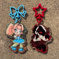 STAT + FOLLY Double-Sided Keychain REGRETEVATOR