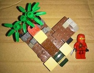 正版 樂高 LEGO 場景 忍者 屋敷 古代 竹林 合售 現狀