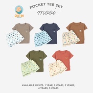 Mooi Pocket Tee Set V.7-V.10- Unisex Kids Suit
