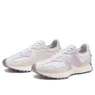 New Noritake x New Balance 327 series shock absorption anti-skid low top running shoes for men and women, gray white