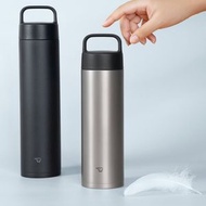 象印 - 0.6L 不銹鋼真空 吊環保溫杯 SM-RB60E XA 不銹鋼色