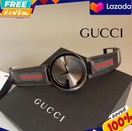 ออก Shop USA🇺🇸

New Gucci Interlocking Watch  
สีดำสายหนัง หน้าปัด 42mm.
อปก. กล่อง การ์ด