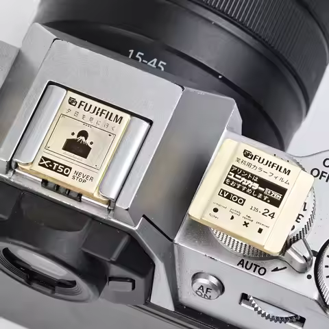 Brass Hot Shoe Cover Suitable for Fuji Mirrorless XT50 XE4 XT30 X100VI XS10 XS20 XPro3 XH2 Camera Ho