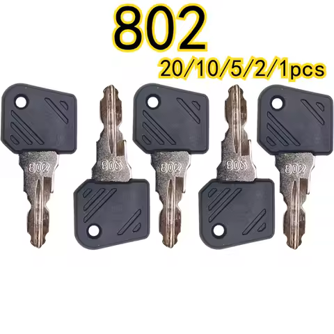20/10/5/2/1pcs New 802 Ignition Keys Fit for Linde Forklift E16 L12