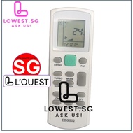 Replacement Daikin Aircon Remote Control Daikin EDGS02