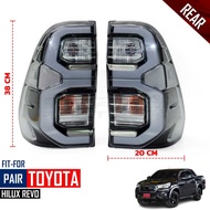 Express Delivery Revo Tail Light Clean Cable Number 3 LED Toyota Hilux 2015-2025 1 Pair