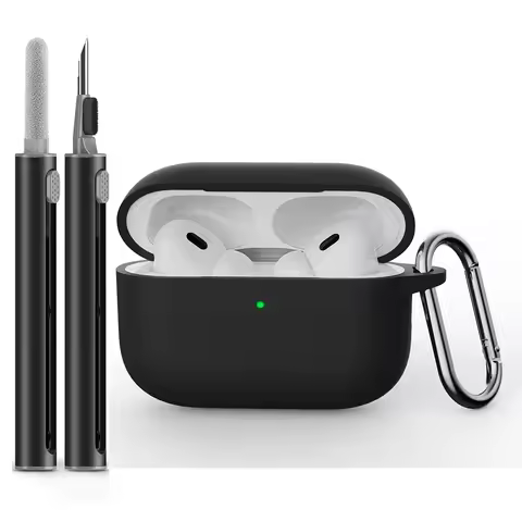 For AirPods Pro 3 Case Cover with Cleaner Kit,Soft Silicone Protective Case for Apple AirPod Pro 3nd