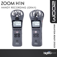 Zoom H1n Digital Handy Recorder (Black) Malaysia Original Stock 2 Year Warranty
