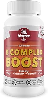Vitamin B12 Sublingual B Complex Energy Pill B12 Methylcobalamin B6 Biotin & Folic Acid Natural Ener
