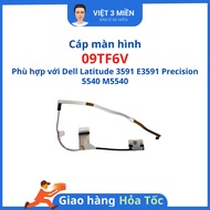 Dell Latitude 3591 E3591 Precision 5540 M5540 laptop screen cable – DP/N 09TF6V – Zinc disassemble
