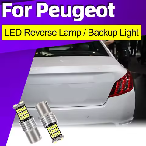 2PCS For Peugeot 106 1007 206 207 CC 2008 306 307 308 I SW CC 406 407 SW 607 806 807 508 5008 LED Ba