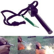 Magnesium flint lighter fire camping hiking outdoor survival kit