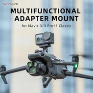 Mavic 3/ 3 Pro/ Classic Sports Camera Holder Drone Light Bracket for Mavic 3/ Pro/ Classic for Insta