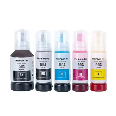 504 T504 Refill DGT Ink Premium Compatible Color Bulk Water Based Bottle for Epson Ecotank L4150 L41