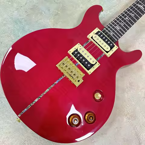 PRS Electric Guitar 2H Pickups Flame Maple Top Solid Body US Warehouse Electric Guitar-Themed Gift F