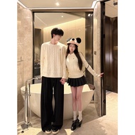 Women's Fall Winter Polo Collar Lapel Sweater