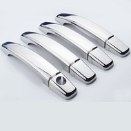Car Styling 8Pcs ABS Chrome Door Handle Protective Covering Cover Trim For 2006-2018 Chevrolet Captiva