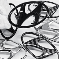 ABS Car Steering Wheel Emblem Badge Sticker Accessories For Hyundai Genesis N-LINE I10 I20 I30 I40 I