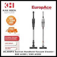 EUROPACE EHV A1201 / EHV 1202: 20,000PA POWERFUL SUCTION HANDHELD VACUUM STICK - 2 YEARS WARRANTY