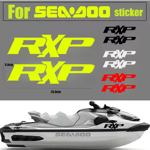 For SEADOO Jet Ski RXP Stickers SEA-DOO Speedsters Boat Challenger Decals Vinyl Sticker RXP 215/255