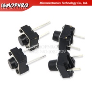 100PCS Tactile Push Button Switch 6X6X 4.3/5/6/7MM 2PIN Micro Switch 6*6* 4.3mm 5mm 6mm 7mm Power sw