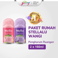 Paket Hemat Stella Matic Refill Secret Lavender + Japanese Sakura - Stella 160ml + Evofresh 225ml