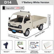 {hot} WPL D14 Rc Car D12 1/10 Full Scale Suzuki Minivan Drift Remote Control Car Toy D12Mini Electri