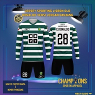 Custom Fantasy Football Jersey 5P0RT1Ng L15B0n Long Sleeve – Full Printing Dryfit Milano