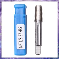 [P K A M] 1/8INCH- 27 NPT Taper Pipe Tap 1/8 - 27 TPI Fits for Repair Work Maintenance