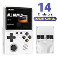 GB350 Handheld Game Player 3.5Inch IPS Screen Built-in 64G 20000+ Games Linux System Portable Retro 