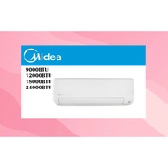Midea All EASY PRO inverter air conditioner SYSTEM 1/SINGLE SPLIT R32 aircon 9k/12K/18K/24K BTU with installation