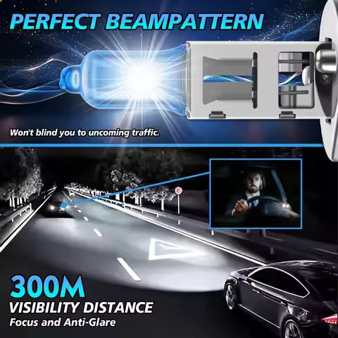 H7 H11 H4 Halogen Headlights H1 9005 HB3 9006 HB4 Car Light Hi Lo Beam H8 H9 H13 9007 9012 5202 H27 