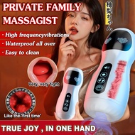 Sex Toys Male Masturbation Cup Real Texture Dual Channel and Toy Boy Adult Toy Adult Products - Men'