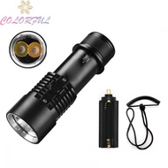 5000 Lumen Underwater Diving Flashlight: IP68 Waterproof, 4 Modes, Magnetic