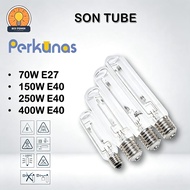 PERKUNAS SON TUBE High Pressure Sodium Lamp 70W/150W/250W/400W E27/E40 SON-T Bulb for Street & Indus