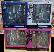 (已開 無display 遊戲Code已用) (1 set 4盒) Figma 機戰少女 Alice Gear Aiegis - 562 百科文嘉, 512 四谷裕美, 401 比良坂 夜露, 504