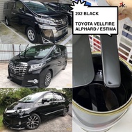 202 BLACK - TOYOTA VELLFIRE/ALPHARD/ESTIMA - 2K PAINT/CAR PAINT/CAT BANCUH/CAT KERETA/TOYOTA