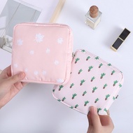 Cute Makeup Bag Travel Bag For Women Menstrual Pad Portable Small Bag Portable Sanitary Pad Storage 