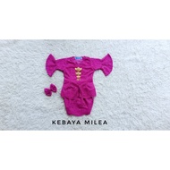 MILEA MODEL CHILDREN'S KEBAYA FUSIA COLOR (WITHOUT BROS) / CHILDREN'S KEBAYA / NEWBORN KEBAYA / MODE
