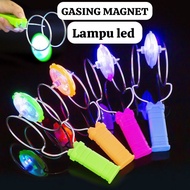 MODERN Large Size LED Light Magnetic GASING Toy Gasing Lampu