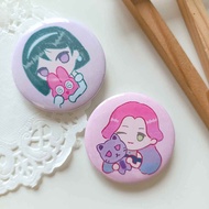 MiziSua Mizi Sua badge - BerieDuet Fan Merch Alien Stage