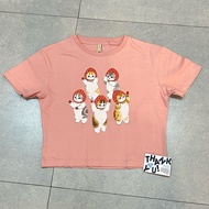 mofusand strawberry baby tee coquette cat cute soft aesthetic uniqlo dupe